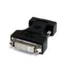 Adaptador De Video Dvi-I A Vga - Dvi-I Hembra - Hd15 Macho - Negro - Startech.Com Mod. Dvivgafmbk