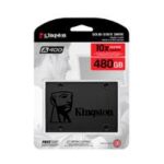 Unidad De Estado Solido Kingston Interno A400 480Gb 2.5 Sata3 7Mm Lect.500/Escrit.450Mb/S Pc/Laptop (Sa400S37/480G)