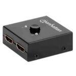 Switch Hdmi,Manhattan,207850, 4K@60Hz, Bidireccional 2:1
