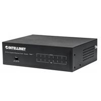 POE SWITCH,INTELLINET,561204, GB 8 PTOS 30W/PTO, 60W