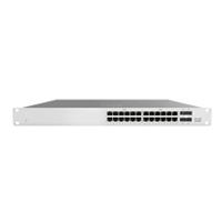 SWITCH CISCO MERAKI 24 X 10/100/1000BASE-T ETHERNET RJ45, 4 X 1G SFP UPLINK (REQUIERE LICENCIAMIENTO OBLIGATORIO)