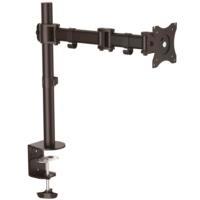 SOPORTE DE ESCRITORIO PARA UN MONITOR - BRAZO ARTICULADO PARA MONTAJE DE PANTALLAS DE HASTA 27 PULGADAS - MONTAJE VESA DE ACERO - NEGRO - STARTECH.COM MOD. ARMPIVOTB