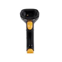 LECTOR CODIGO DE BARRAS - TECHZONE - TZBESC3 - LED BIDIRECCIONAL - USB - 1D - ALCANCE 27CM - 100 LECTURAS POR SEGUNDO - INCLUYE BASE AJUSTABLE - NEGRO/AMARILLO