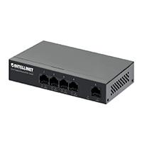POE SWITCH,INTELLINET,561792,GB 5 PTOS 30W/PTO, 40W