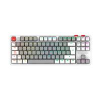 TECLADO GAMER BALAM RUSH LEVEL PRO GK990 / DUAL RECARGABLE / USB - BT - DONGLE / 5 DISPOSITIVOS / RECARGABLE / 88 TECLAS / ESPAÑOL / WIN - MAC- ANDROID / RGB / MECANICO / BLANCO / BR-940689