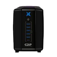 NO BREAK INTERACTIVO CDP DE 1000 VA/500WATTS 8 CONT