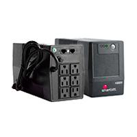 NO-BREAK INTERACTIVO SMARTBITT SBNB800 800VA/400W, CLAVIJA NEMA 5-15P, 6 CONTACTOS, TIPO NEMA 5-15R, TODOS CON RESPALDO DE BATERIAS, REGULACION Y SUPRESION DE PICOS.