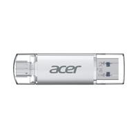 MEMORIA USB 64GB UT300 ACER 3.2 LECT. 150MB/S ESCRIT. 90MB/S COLOR METALICO/DUAL USB-A/ USB-C BL.9BWWA.589