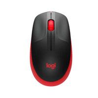 MOUSE LOGITECH M190 OPTICO INALAMBRICO RECEPTOR USB 1000DPI ROJO