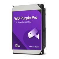 DISCO DURO INTERNO WD PURPLE PRO 12TB 3.5 ESCRITORIO SATA3 6GB/S 512MB 7200RPM 24X7 IA DVR NVR HASTA 64 CAMARAS WD122PURP