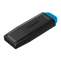 MEMORIA FLASH USB KINGSTON DATA TRAVELER EXODIA 128GB GEN 1 3.2 TIPO A NEGRA + AZUL (DTXG2/128GB)