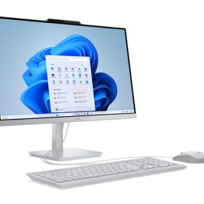 AIO LENOVO A100/CORE I3-N305 1.80GHZ/8GB/256GB SSD/23.8 FHD/COLOR GRIS NUBE/WIN 11 HOME/1 AÑO EN CENTRO DE SERVICIO