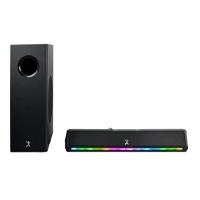 BARRA DE AUDIO CON LUZ RGB Y SUBWOOFER 70W EMPHORIA PERFECT CHOICE