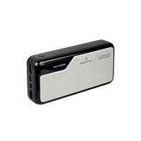 POWER BANK 20,000MAH CARGA RAPIDO, CABLE USB-C Y LIGHTNING INTEGRADOS. 2 PUERTOS USB, MICRO-USB, USB-C 22.5W, THUNDER PERFECT CHOICE