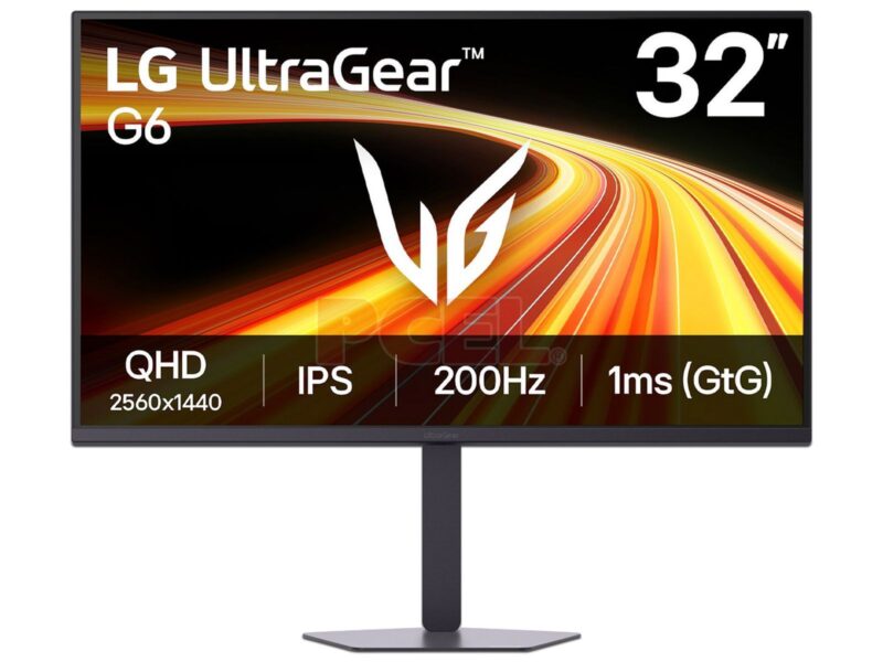 MONITOR PC LG 32G620B-B ULTRAGEAR GAMING QHD 31.5 PULG,PANEL IPS,2560X1440,200HZ,TR 1MS,16:9,300CD/M2,SRGB99%,CONTR 1200:1,HDMI,DISPLAYPORT,HDR10,AMD FREESYNC,NVIDIA G-SYNC,VESA 100X100