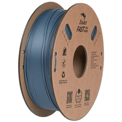FILAMENTO DE IMPRESION 3D CREALITY ENDER FAST PLA GREY 1KG