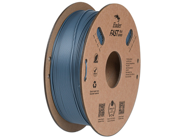 FILAMENTO DE IMPRESION 3D CREALITY ENDER FAST PLA GREY 1KG