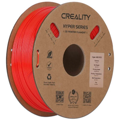 FILAMENTO DE IMPRESION CREALITY HYPER ABS RED1.751KGPAPER TRAY AIRCRAFT BOX