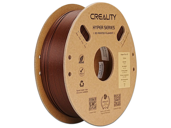 FILAMENTO DE IMPRESION 3D CREALITY HYPER PLA-CF OCHRE -1.75 MM- 1 KG