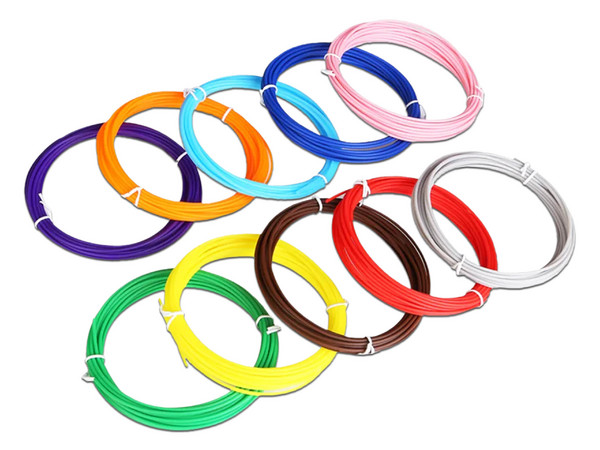 FILAMENTO PARA BOLIGRAFO CREALITY 3D PRINTING PEN PCL 1.75MM 10 PZAS/SET