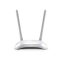 ROUTER TP-LINK TL-WR840N INALAMBRICO 300MBPS MMF, AP, REPETIDOR WISP 4 LAN 10/100 1 WAN 10/100 2 ANTENAS FIJAS EXTERNAS