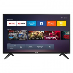 TELEVISION SMART GHIA NETFLIX HD 32 PULG 720P WIFI /2 HDMI / 2 USB / RCA/OPTICO/3.5MM 60HZ