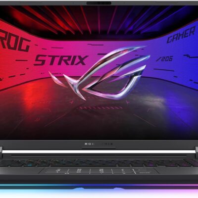 LAPTOP ASUS ROG STRIX G16 G615LW, ULTRA 9 275HX, 16 PULGADAS FHD 1920X1200, 32GB RAM, 2TB PCIE G4 SSD, NV RTX5080,16GB GDDR7, WINDOWS HOME 11, 1 AÑO DE GARANTIA.