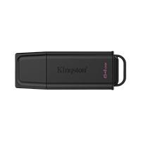 MEMORIA FLASH USB KINGSTON DATA TRAVELER EXODIA 64GB GEN 1 3.2 TIPO A NEGRO (DTXG2/64GB)
