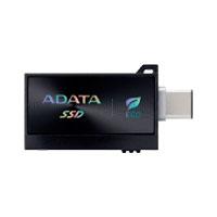 UNIDAD DE ESTADO SOLIDO SSD EXTERNO ADATA SC730 512GB PORTATIL USB 3.2 GEN 2 TIPO C WINDOWS MAC ANDROID LINUX COLOR NEGRO SC730-512G-CACTI