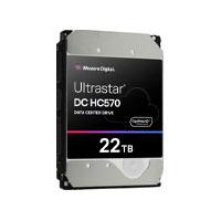 DISCO DURO INTERNO WD ULTRA STAR DC HC570 22TB 3.5 ESCRITORIO SATA3 6GB/S 512MB 7200RPM 24X7 SERVER DATACENTER DVR NVR  0F48155-WUH722222ALE6L4