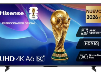 TELEVISION 50 PULGADAS LED HISENSE 50A60SR SMART ROKU TV , 4K UHD, DOLBY VISION , HDR10/HLG, WIFI