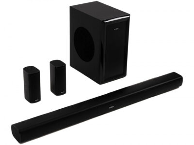 SISTEMA TEATRO EN CASA ACTECK DYNAMIC STAGE BS700 SONIDO 5.1 ENVOLVENTE // POTENCIA 180 W RMS // BLUETOOTH 5.3, HDMI