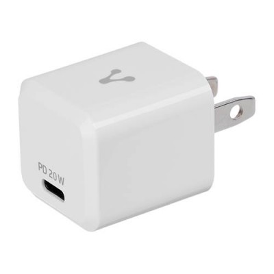 CARGADOR PARA PARED / VORAGO / AU-250-V2 / QUICK CHARGE 3.0A / PD 20W / TIPO C BLANCO