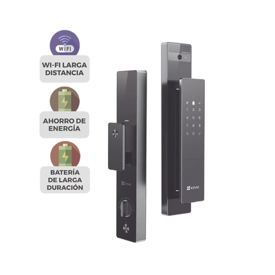 Cerradura Inteligente / Reconocimiento Facial y Venas de Palma / Pantalla 4 Pulgadas / 5000 mAh / Wi-Fi / IP52