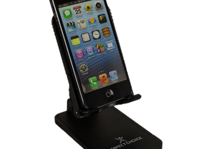 BASE PARA SMARTPHONE PLEGABLE Y PORTATIL ESPECIAL PARA ESCRITORIO PERFECT CHOICE