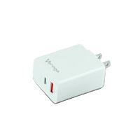 CARGADOR PARA PARED / VORAGO / CARGA RAPIDA / AU-350 / 20W / USB TIPO A Y C / BLANCO