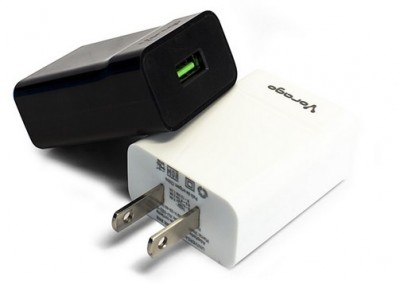CARGADOR PARA PARED/ VORAGO/ AU-302/ FAST CHARGE 3.0 A / 1 USB BLANCO