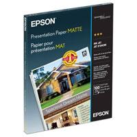 PAPEL EPSON PRESENTACION MATE 8.5 X 11, 100 HOJAS
