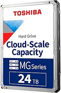 DD INTERNO 24TB TOSHIBA MG11 SERIES ENTERPRISE/SATA 6.0 GBITS/3.5/CMR/7200 RPM/VELOCIDAD DE TRANSFERENCIA 295 MBS/CACH 512 MB