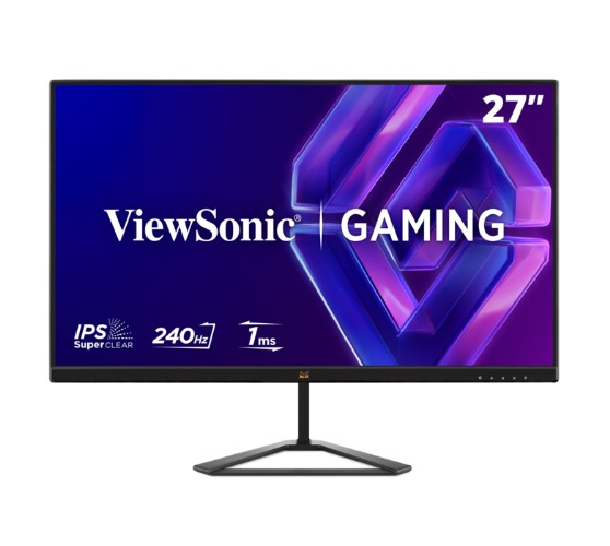 MONITOR LED VIEWSONIC GAMER 27 PULGADAS VX2779/ FULL HD 1920X1080P /HDMI/DISPLAY PORT/PANEL IPS/AMD FREESYNC Y NVIDIA G-SYNC/ 240 HZ / 1 MS / 3 AÑOS DE GARANTIA