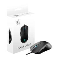MOUSE MSI OPTICO FORGE GM320 /CABLEADO//USB/RGB/GAMER