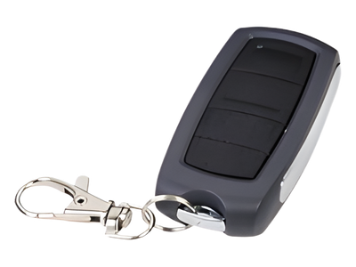 Control Remoto Inalámbrico / 433.92 MHz / 4 Botones / 6V / Compatible con Motores y Barreras / -10°C a 50°C