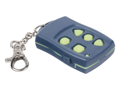 Control Remoto RF / 433 MHz / Alcance 30 m (98.4 ft) / 1 Canal / Código Rolling / Compatible ACCESSPRO220 y ACCESSPRO300