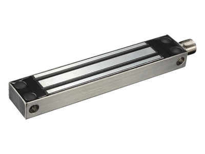 Chapa Magnética Electromagnética / 280 kg (600 lbs) / IP68 / 12/24 VCC / Sensor de Estado / -10 a 55°C