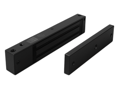 Chapa Magnética Electromagnética / 280 kg (600 lbs) / LED Ultra-Brillante / Voltaje Dual 12/24 VCC / Sensor de Estado / Libre de Magnetismo Residual