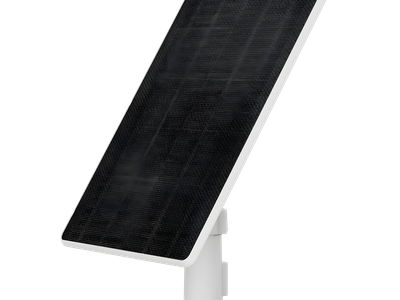 Panel Solar para Cámaras de Batería / 8W / Interfaz Tipo-C / Cable 3 m (9.8 ft) / IP65 / -20℃ a 60℃ (-4°F a 140°F)