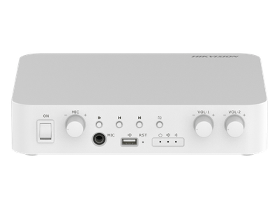 Amplificador de Audio / 2 Canales 40 W / Salida 100V/70V / Spotify Connect / Bluetooth 5.0 / 4 Entradas / Control por Red