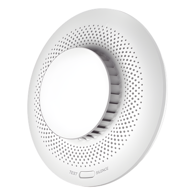 Detector de Humo Inalámbrico / Zigbee / Alarma 85 dB a 3 m (9.8 ft) / Batería CR14250 / -10°C a 55°C / Interior