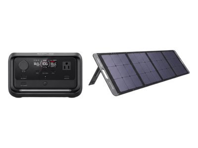 Estación de Energía Portátil / 600W AC / X-Boost 1200W / Batería LiFePO4 286Wh / Panel Solar 200W / UPS