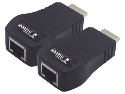 Extensor HDMI / 25 m (82 ft) / Cat5e/Cat6 / 1080p@60Hz / HDMI 1.3 / HDCP 1.2 / Sin Alimentación Externa